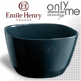 Emile Henry 6596-73 Керамична квадратна купа за салата 26 х 26 см, цвят тъмно зелен